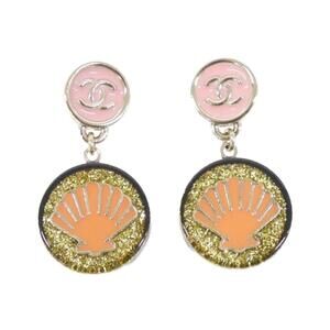 CHANEL Authentic Pink Earrings